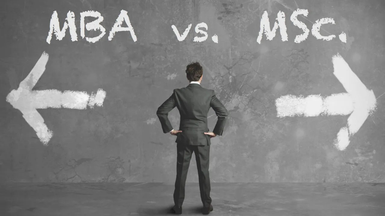 تفاوت MSc و MBA